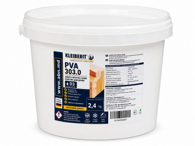 KLEIBERIT 303.0 2.4 kg adeziv PVA D3 pentru lemn