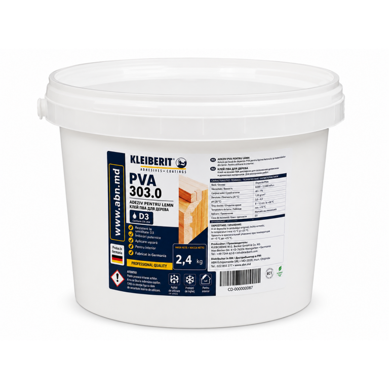 KLEIBERIT 303.0 2.4 kg adeziv PVA D3 pentru lemn