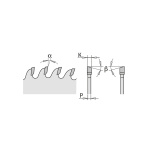 Пильный диск 350*30*84 серия Industriala — изображение 2