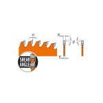 Пильный диск  250*30*80 с тонким пропилом серия Thin Kerf — изображение 2