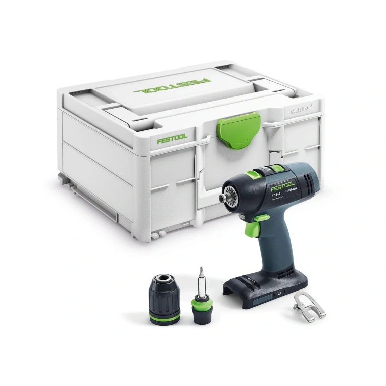Festool T 18+3-Basic, articol 576448 – mașină de găurit și înșurubat cu acumulator