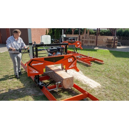 Gater Wood-Mizer LX50SUPER în lucru
