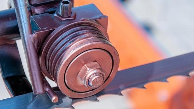 Регулируемые направляющие ролики пилорамы Wood-Mizer LT15 Start