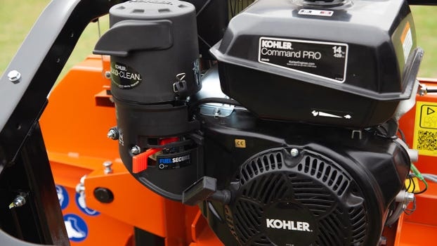 Электрический и бензиновый двигатель пилорамы Wood-Mizer LX50SUPER