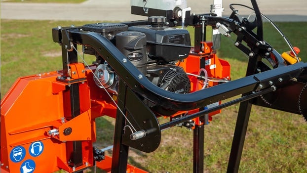 Усиленная рама xFRAME пилорамы Wood-Mizer LX50SUPER