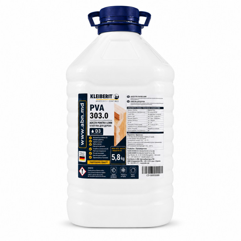 KLEIBERIT 303.0 5.8 kg adeziv PVA D3 pentru lemn