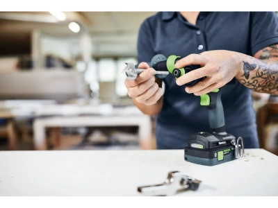 Festool TPC 18/4 QUADRIVE – utilizare profesională la găurire și înșurubare