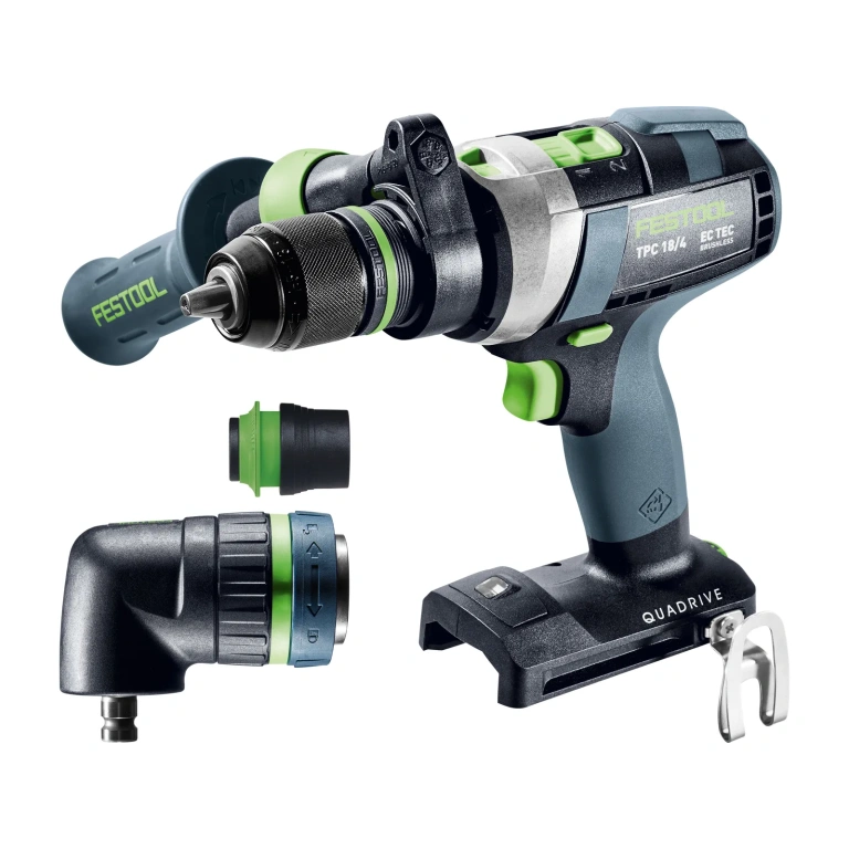 Festool TPC 18/4 QUADRIVE – mașină de găurit cu acumulator, vedere produs