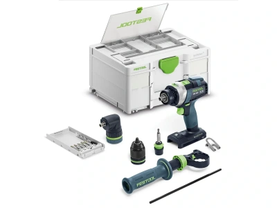 Festool TPC 18/4-Basic-Set QUADRIVE 577625 – mașină de găurit cu percuție cu acumulator