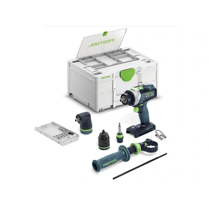 Festool TPC 18/4-Basic-Set QUADRIVE 577625 — аккумуляторная ударная дрель-шуруповёрт
