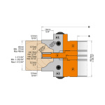 Exemplu de profil realizat cu setul CMT 694.015.40 – varianta 1