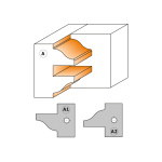 Profil A pentru setul de freze CMT 694.015.40