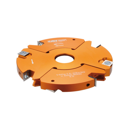 Set de freze cu cuțite amovibile CMT 694.022.40 pentru canelare reglabilă