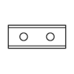 Cuțit amovibil CMT 790.400.00 40×12×1,5 mm