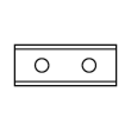 Cuțit amovibil CMT 790.400.00 40×12×1,5 mm