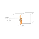 Schemă de lucru a frezei CMT 694.009.40