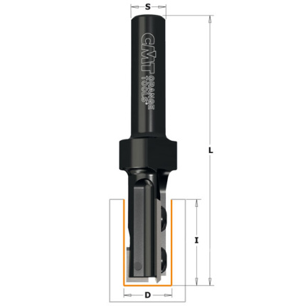 Freze drepte CMT cu plăcuțe reversibile seria 653 – dimensiuni S, D, I și L