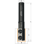 Freze drepte CMT cu plăcuțe reversibile seria 654 – dimensiuni S, D, I și L