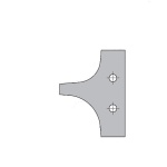 Cuțite profilate CMT 695.004.15 R15/R20