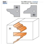 Профильные ножи HWM CMT 695.015.B2, тип B2, 25×29,8×2 мм