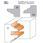Профильные ножи HWM CMT 695.015.C1, тип C1, 25×29,8×2 мм
