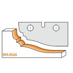 Cuțite profilate HWM CMT 695.012A, tip A, 50×25×2 mm