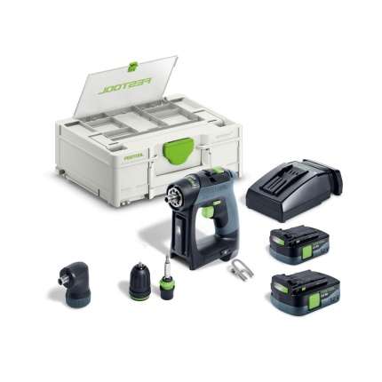 Festool CXS 12 2,5-Set, articol 576865 – mașină de găurit și înșurubat Festool