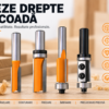 Freze drepte CMT cu coadă pentru lemn