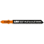 Пилки CMT JT150RF-3 для мягкой керамики и чугуна, прямой рез, карбидное зерно, 3 шт.