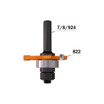 Montaj arbor CMT 7/8/924 cu freză disc 822