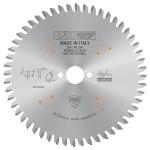 Pânze CMT 296/297 Chrome pentru aluminiu și laminate — detaliu tehnic