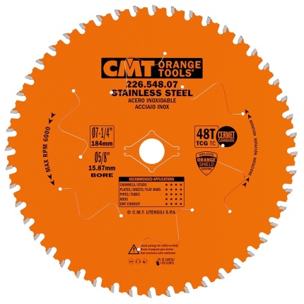 CMT 226.stainless Circular Saw Blades for Stainless Steel