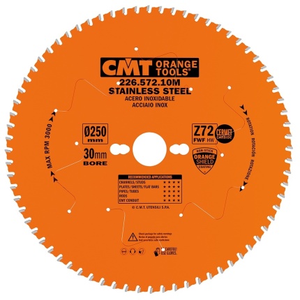 CMT 226.stainless Circular Saw Blades for Stainless Steel