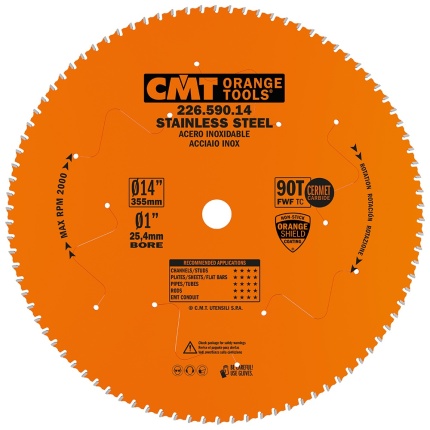 CMT 226.stainless Circular Saw Blades for Stainless Steel
