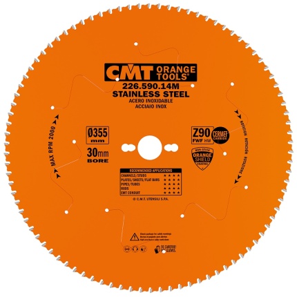 CMT 226.stainless Circular Saw Blades for Stainless Steel