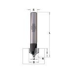 Freză economică CMT Contractor K965-100 profil decorativ, desen tehnic original
