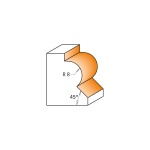 Profil de frezare CMT 954.080, R8 și teșire 45°