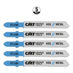 Pânze CMT JT118A-5 pentru metal subțire, dreaptă fină, 5 buc. - imagine 3