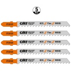 Pânze CMT JT101D-5 pentru lemn și plastic, dreaptă fină, 5 buc. - imagine 3