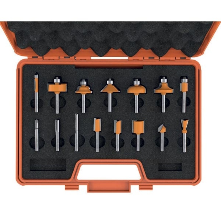 Set CMT 900.001 cu 15 freze pentru router