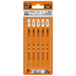 Pânze CMT JT318VF-5 pentru lemn cu cuie și metal, dreaptă, 5 buc. - imagine 4