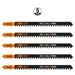 Pânze CMT JT344D-5 pentru lemn 5–100 mm, tăiere dreaptă rapidă, 5 buc. - imagine 3