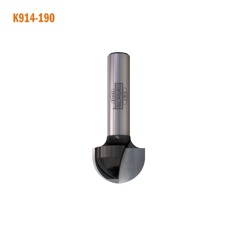 Freză CMT Contractor K914-190 cu profil semicircular, fotografie originală a produsului