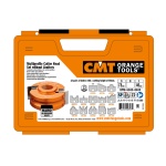 Set de frezare în valiză CMT 692A; configurația 692.013.04 cu alezaj 50 mm