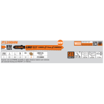 Pânze CMT JT128BHM pentru laminat și HPL, dreaptă, XTreme, 1 buc. - imagine 4
