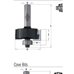 Freză economică CMT Contractor K935 pentru fălțuire - imagine 2