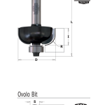 Freze economice CMT Contractor K937 pentru profil concav - imagine 2